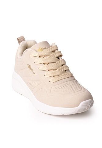 Price Shoes Tenis Moda Para Mujer 622EVER-003BEIGE Price Shoes