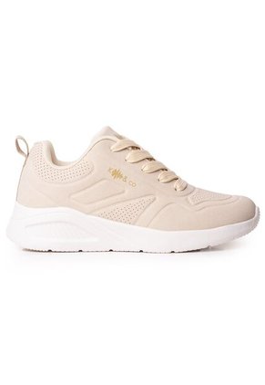 Price Shoes Tenis Moda Para Mujer 622EVER-003BEIGE