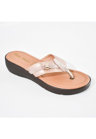Price Shoes Sandalias Tipo Plataforma De Moda Para Mujer 862M-13OROROSA Price Shoes