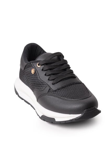 Price Shoes Tenis Moda Para Mujer 282M-526NEGRO