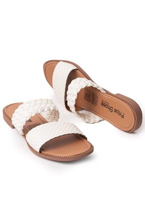 Price Shoes Sandalia Plana Para Mujer 692502TALCO