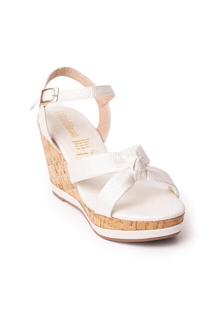 Price Shoes Sandalia Plataforma Para Mujer 462JC016PERLA
