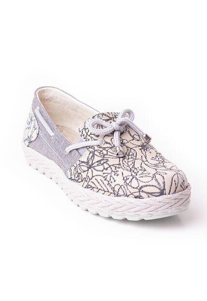 Priceshoes Zapatos Casual Tipo Mocasin Para Mujer 452200GRIS