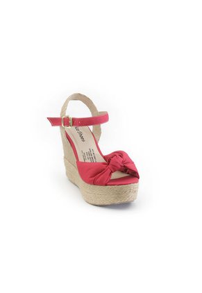 Priceshoes Sandalias Plataformas Mujeres 882Brendarojo
