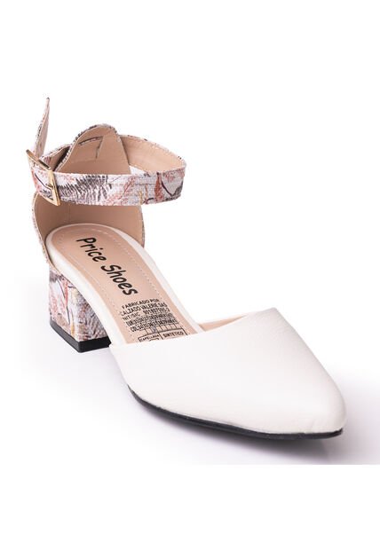 Price Shoes Tacon Puntudo Bajo Para Mujer 9721054TALCO