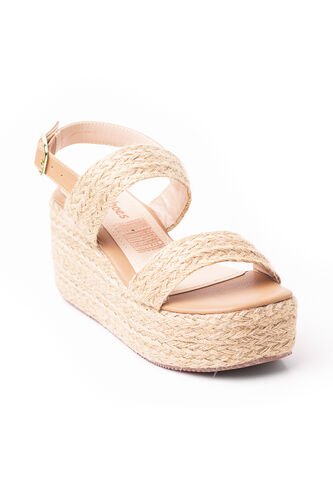 Priceshoes Plataformas En Yute Para Mujer 9521179AMARETTO Price Shoes