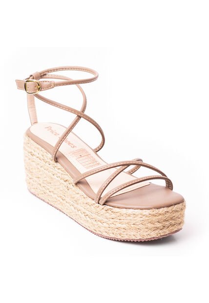 Priceshoes Plataformas Para Mujer 9521178CAMEL