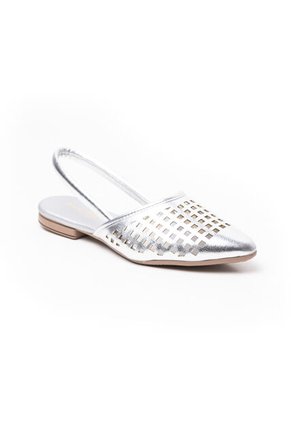 Price Shoes Zuecos Mules De Moda Para Mujer 6022010PLATA
