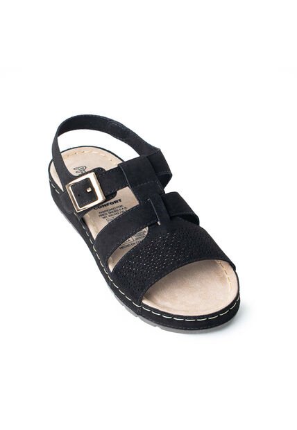 Price Shoes Sandalia Plana Mujer 162531NEGRO