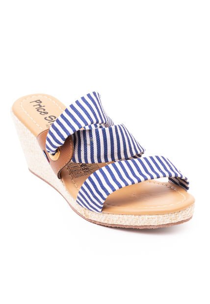 Price Shoes Plataformas Para Mujer 692A140AZUL