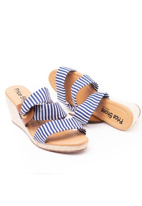 Price Shoes Plataformas Para Mujer 692A140AZUL