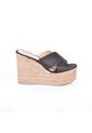 Price Shoes Sandalias Plataformas Mujer 962Cr62Negro de Price Shoes