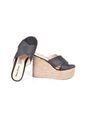 Price Shoes Sandalias Plataformas Mujer 962Cr62Negro de Price Shoes