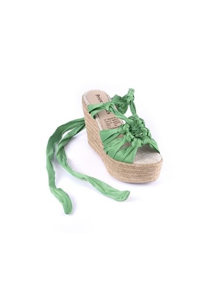 Priceshoes Sandalias Plataformas Mujeres 672753Verde