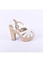 Priceshoes Sandalias Tacones Mujeres 962Cr18Blanco de Price Shoes