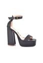 Price Shoes Tacon Moda Mujeres 962CR722NEGRO de Price Shoes
