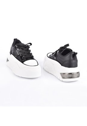 Price Shoes Tenis Moda Mujeres 632070NEGRO