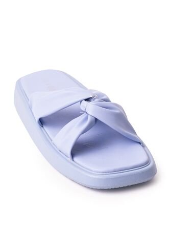 Price Shoes Sandalia Plana Para Mujer 6223T8334-9AZUL Price Shoes