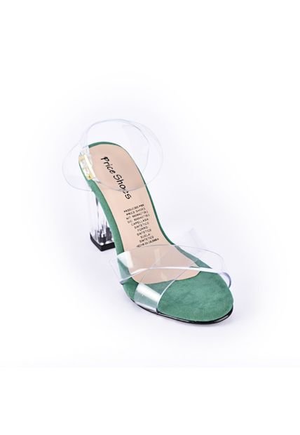 Priceshoes Sandalias Tacones Cristal Dama 962Cr16Verde - Compra Ahora |  Dafiti Colombia