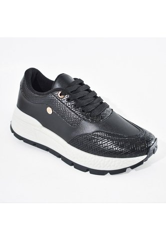 Price Shoes Tenis Urbanos De Moda Para Mujer 282M-549NEGRO Price Shoes