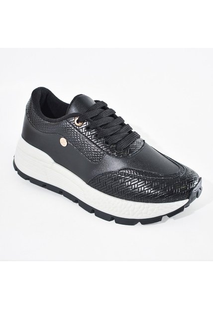 Price Shoes Tenis Urbanos De Moda Para Mujer 282M-549NEGRO