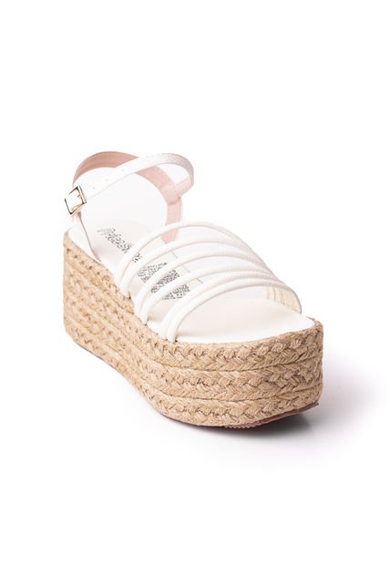 Priceshoes Plataformas En Yute Para Mujer 382074TALCO