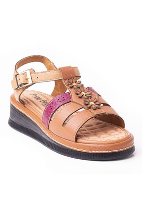 Priceshoes Sandalia Confort Para Mujer 6925499MOSTAZA