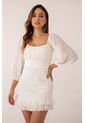 Vestido Corto Blanco Primia RENATA de Primia