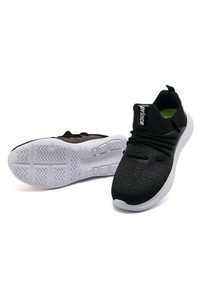 Tenis Negro-Gris-Blanco Prince Sacha d1