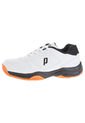 Tenis Blanco-Negro-Naranja Prince Rally de Prince