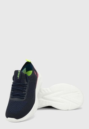 Tenis Lifestyle Azul Navy-Blanco Prince Belgryn D-2