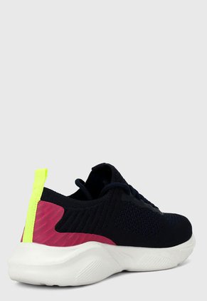 Tenis Lifestyle Azul Navy-Blanco Prince Belgryn D-2