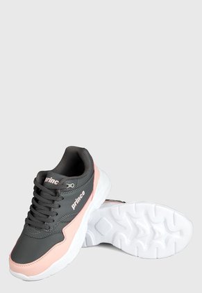 Tenis Lifestyle Gris-Fucsia Prince Lendi D2
