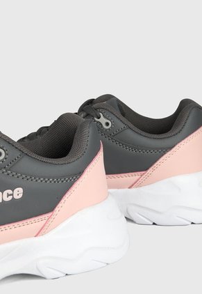 Tenis Lifestyle Gris-Fucsia Prince Lendi D2