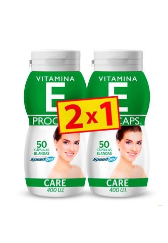 Procaps - Vitamina E 400 Ui Frasco 50 Capsulas 1+1