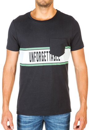 Camiseta Pronto Azul Oscuro