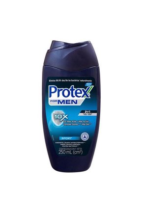 Jabón Líquido Para El Cuerpo Protex Men X 250 Ml