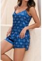 Pijama 11936 Conjunto Short Tiras Satin de Provócame