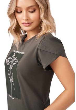 11827 Camiseta Manga Petalo
