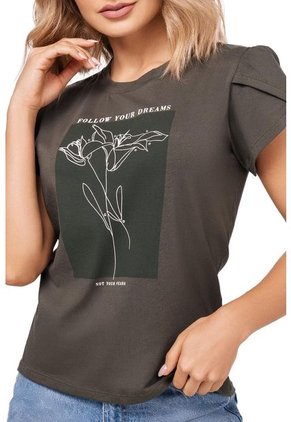 11827 Camiseta Manga Petalo