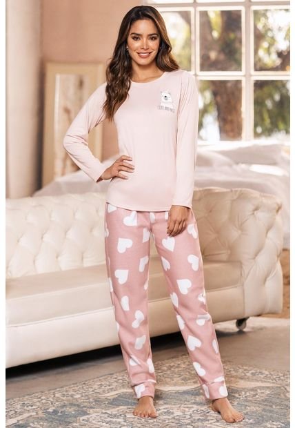 11814 Conjunto Pantalón Dama - Rosa Claro
