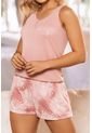 11804 Conjunto Short Dama - Rosa Claro de Provócame