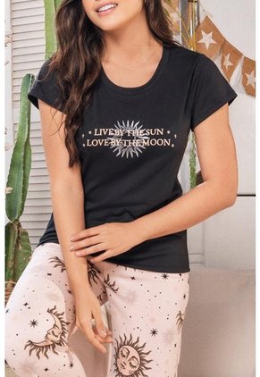 11846 Conjunto Pant M-Corta Negro - Negro