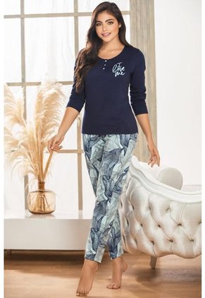 Conjunto Pantalón Manga Larga 11615 Azul
