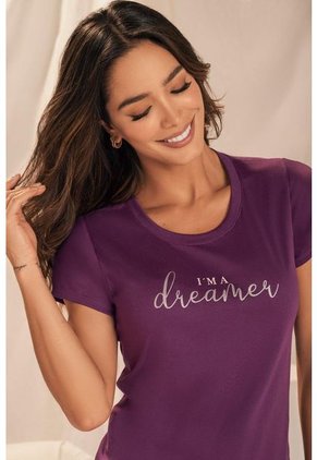 Pijama 11925 Conjunto Pant M-Corta Uva