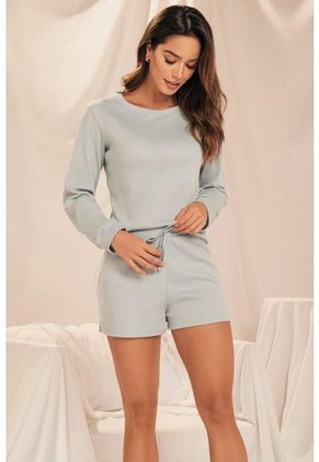 11902 Conjunto Short M-Larga - Verde