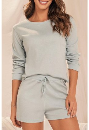 11902 Conjunto Short M-Larga - Verde