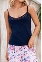Pijama Conjunto Capri Tiras 12151 - Azul de Provócame