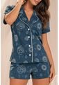 11919 Conjunto Camisa Short Verde - Verde de Provócame