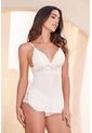 Pijama Babydoll Cachetero 12075 - Beige de Provócame